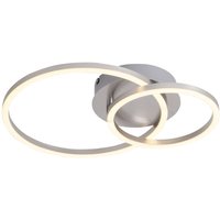 LED Deckenleuchte Metall Stahl warmweiß 3000 K flexibel von JUST LIGHT GmbH