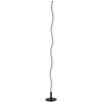 LED Stehlampe Schwarz Metall 120 cm 3000 K blendarm von JUST LIGHT GmbH
