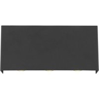 LED Wandleuchte Anthrazit Up Down dimmbar B:17 cm 2 W von JUST LIGHT GmbH