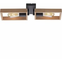 Natürliche Deckenlampe Retro Holz Metall L:57 cm E27 Natürliche Deckenlampe Retro Holz Metall L:57 cm E27 von JUST LIGHT GmbH