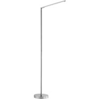 Schwenkbare LED Stehlampe in Stahl 3000 K dimmbar Schwenkbare LED Stehlampe in Stahl 3000 K dimmbar von JUST LIGHT GmbH