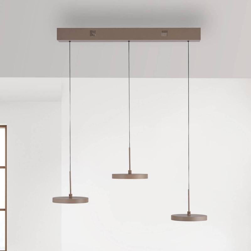 JUST LIGHT. LED-Hängeleuchte Plata, sand, 3-fl., 3.000 K JUST LIGHT. LED-Hängeleuchte Plata, sand, 3-fl., 3.000 K von JUST LIGHT. GmbH