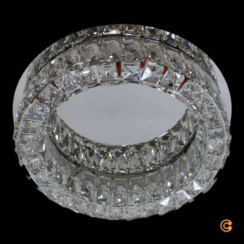 B-Ware Just Light Led Deckenleuchte Lampe Kulunka Kristallglas Warmweiß Chrom Klar B-Ware Just Light Led Deckenleuchte Lampe Kulunka Kristallglas Warmweiß Chrom Klar von JUST LIGHT.