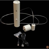 [GEBRAUCHT] Just Light Led Hängeleuchte Pendellampe Akku Lampe Grau Beige Eisen Touchdimmer B-Ware von JUST LIGHT.