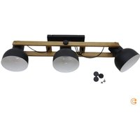 Gebraucht] Just Light. Deckenleuchte Cup 2.0 3-flammig schwarz Metall Deckenlampe Lampe von JUST LIGHT.