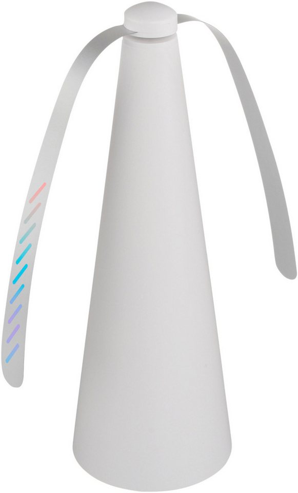 JUST LIGHT Außen-Tischleuchte Fliegenwedler SWAT, Ein-/Ausschalter, Warmweiß, hält lästige Fliegen fern, mit An- / Ausschalter von JUST LIGHT