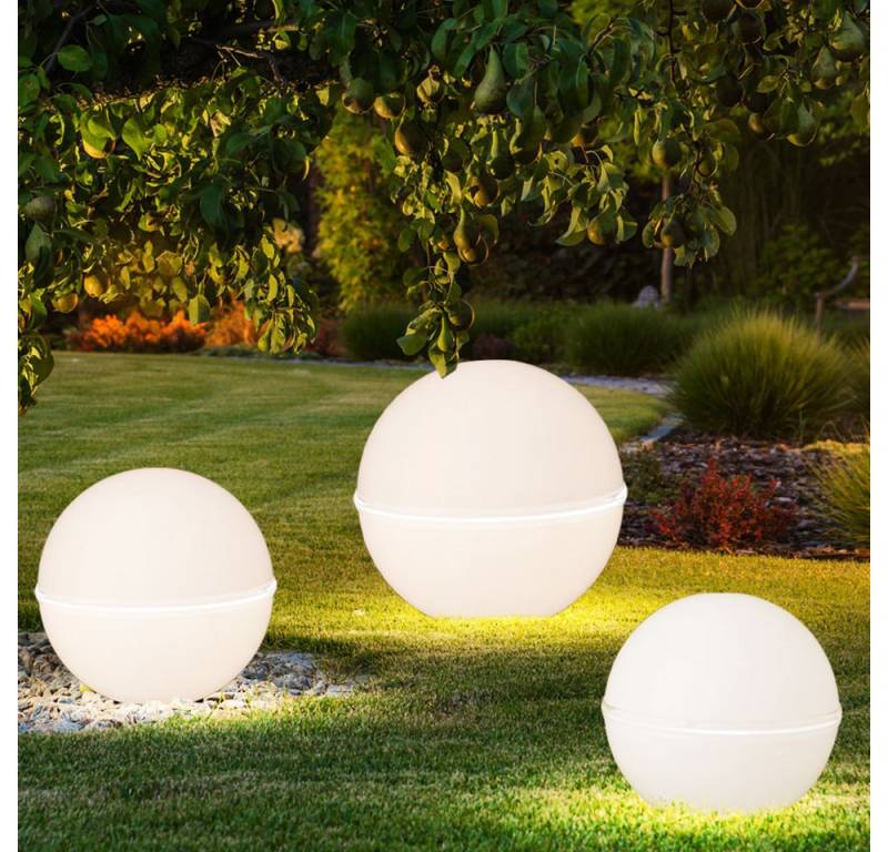 JUST LIGHT Kugelleuchte, Leuchtmittel nicht inklusive, Kugellampe Gartenleuchte Außenlampe Erdspieß verschiedene Größen 3x JUST LIGHT Kugelleuchte, Leuchtmittel nicht inklusive, Kugellampe Gartenleuchte Außenlampe Erdspieß verschiedene Größen 3x von JUST LIGHT