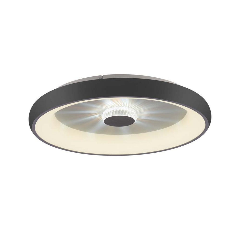 JUST LIGHT LED Deckenleuchte, LED-Leuchtmittel fest verbaut, Deckenleuchte Deckenlampe Wohnzimmerlampe Fernbedienung dimmbar LED D von JUST LIGHT