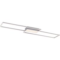 JUST LIGHT LED-Deckenleuchte »ASMIN«, 6060 lm, stahl - grau von JUST LIGHT