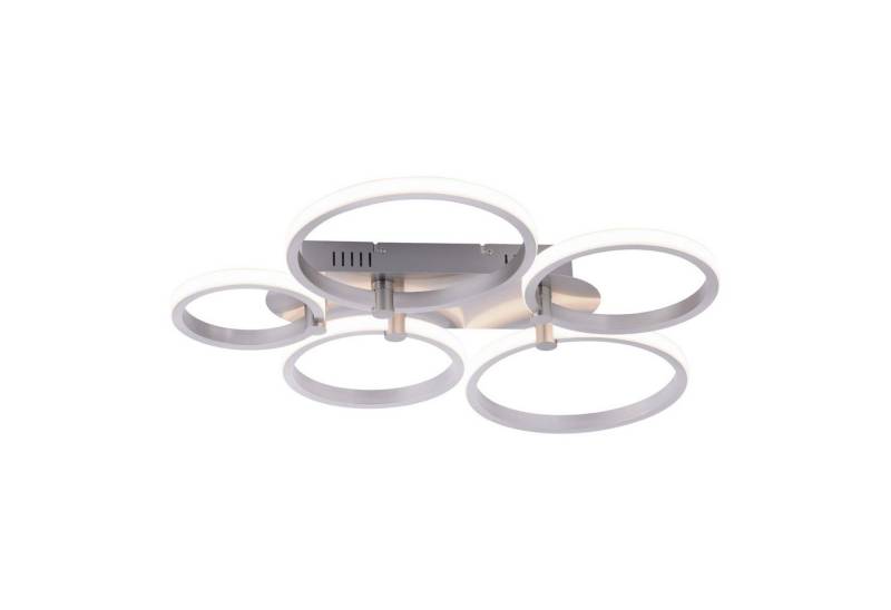 JUST LIGHT LED Deckenleuchte LED Deckenlampe IVANKA, 1xLED/11,5 Watt, Warmweiß, 5 Leuchtkreise in unterschiedlichen Durchmesser von JUST LIGHT