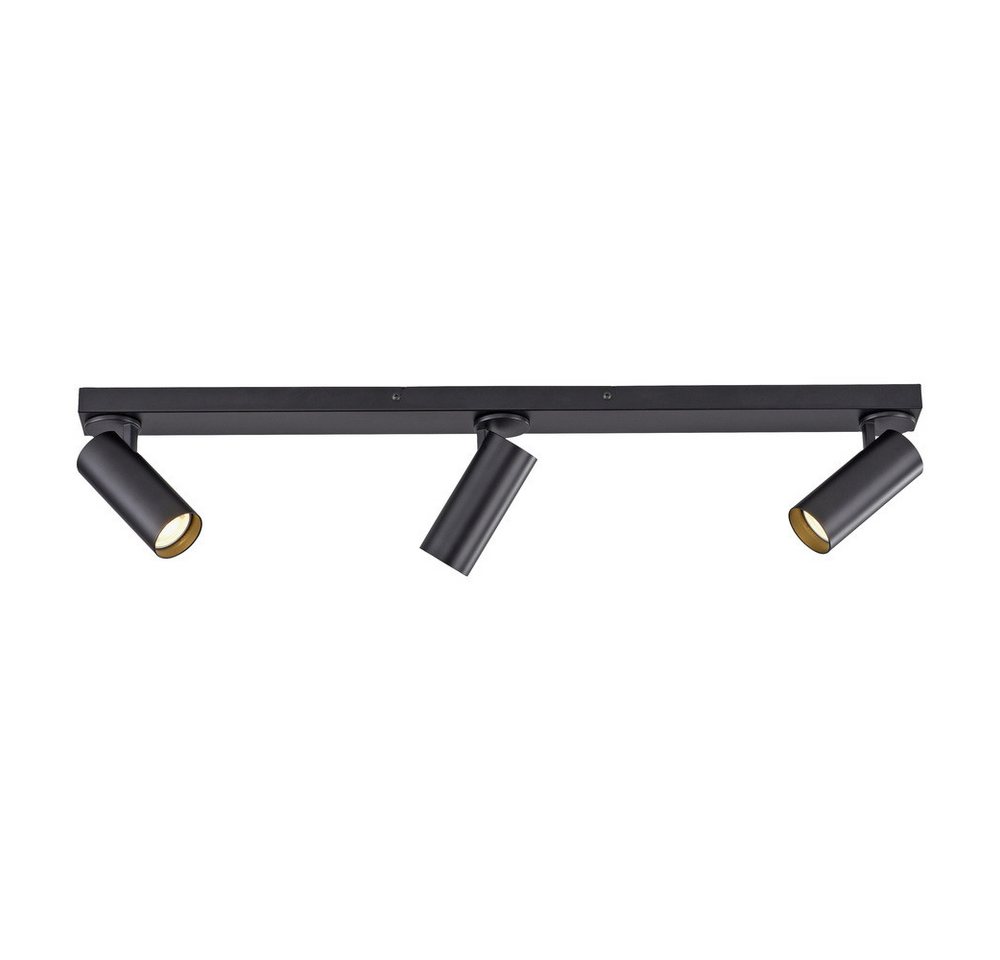 JUST LIGHT LED Deckenleuchte LED Deckenlampe RIK SW, Leuchtmittel wechselbar, 3x GU10/2W, warmweiß, Strahlerleiste Balkenstrahler Spot dreh- + schwenkbar warmweiß JUST LIGHT LED Deckenleuchte LED Deckenlampe RIK SW, Leuchtmittel wechselbar, 3x GU10/2W, warmweiß, Strahlerleiste Balkenstrahler Spot dreh- + schwenkbar warmweiß von JUST LIGHT