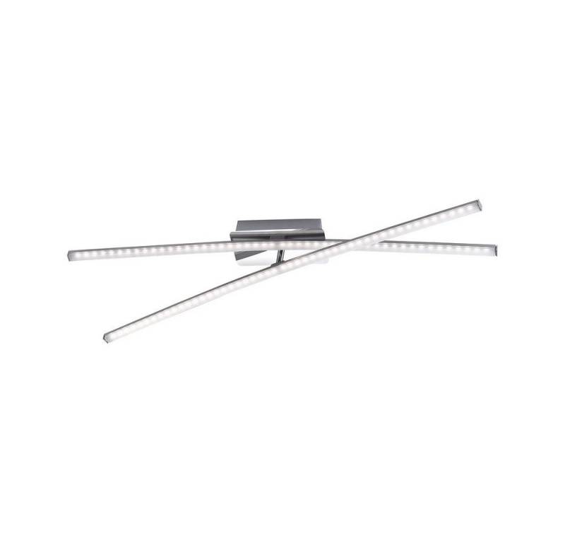 JUST LIGHT LED Deckenleuchte LED Deckenlampe SIMON 1x Arm drehbar, 1x Arm fest, 2x LED-Board/ 8,00 Watt, warmweiß, 1x Arm drehbar, 1x Arm fest von JUST LIGHT