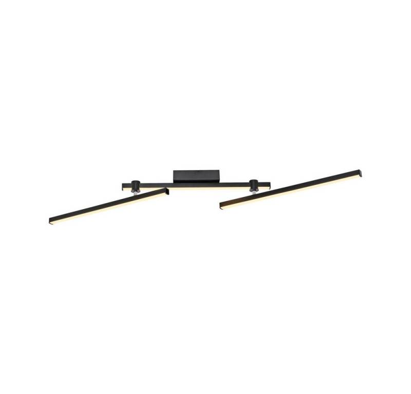 JUST LIGHT LED Deckenleuchte LED Deckenlampe SW STRAIGHT, Leuchtenarme drehbar, 1x LED Board / 27W, warmweiß, warmweiße Lichtfarbe, Leuchtenarme drehbar JUST LIGHT LED Deckenleuchte LED Deckenlampe SW STRAIGHT, Leuchtenarme drehbar, 1x LED Board / 27W, warmweiß, warmweiße Lichtfarbe, Leuchtenarme drehbar von JUST LIGHT