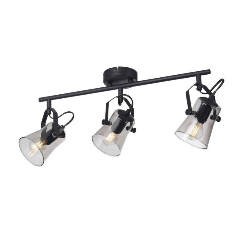 JUST LIGHT LED Deckenleuchte LED Deckenlampe TINULA, 3xE14/10W, Industrie Design, Spots schwenkbar von JUST LIGHT