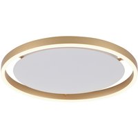 JUST LIGHT LED-Deckenleuchte »RITUS«, 3000K, 2650 lm, messing matt - goldfarben von JUST LIGHT