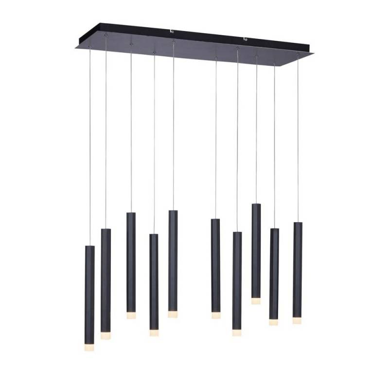 JUST LIGHT LED Pendelleuchte, Leuchtmittel nicht inklusive, Deckenleuchte Pendelleuchte Hängelampe Esszimmerlampe LED 10-Flammig von JUST LIGHT