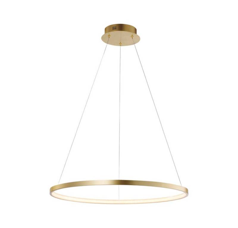 JUST LIGHT LED Pendelleuchte, Leuchtmittel nicht inklusive, Pendelleuchte Hängelampe Deckenlampe Esszimmerleuchte LED Gold Alu D von JUST LIGHT