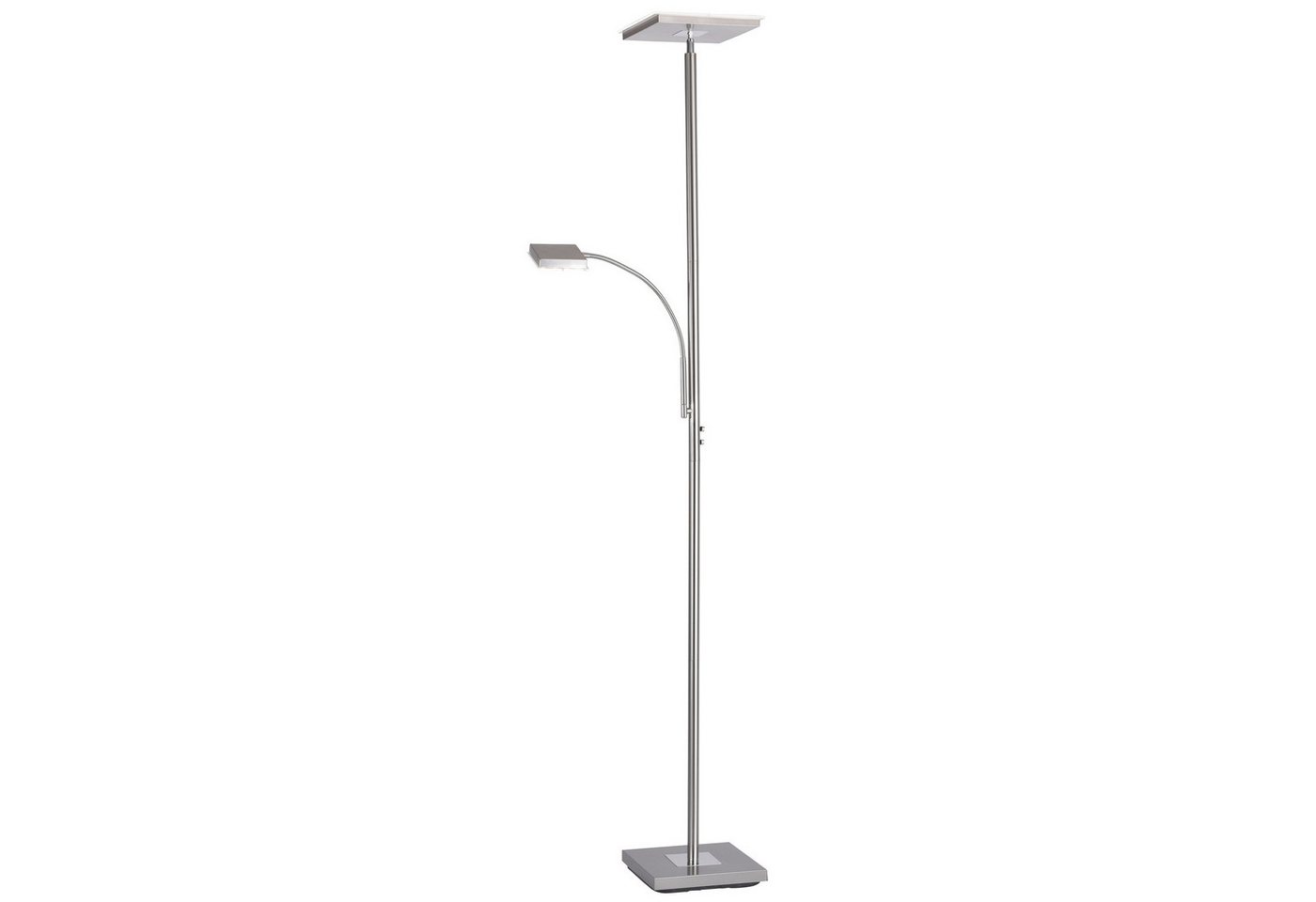 JUST LIGHT LED Deckenfluter JUST LIGHT LED-Stehleuchte 11710-55 stahl, 26 W, 2900 lm, 3000 K JUST LIGHT LED Deckenfluter JUST LIGHT LED-Stehleuchte 11710-55 stahl, 26 W, 2900 lm, 3000 K von JUST LIGHT
