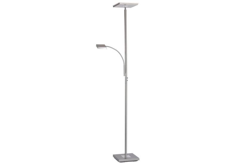 JUST LIGHT LED Deckenfluter JUST LIGHT LED-Stehleuchte 11710-55 stahl, 26 W, 2900 lm, 3000 K von JUST LIGHT