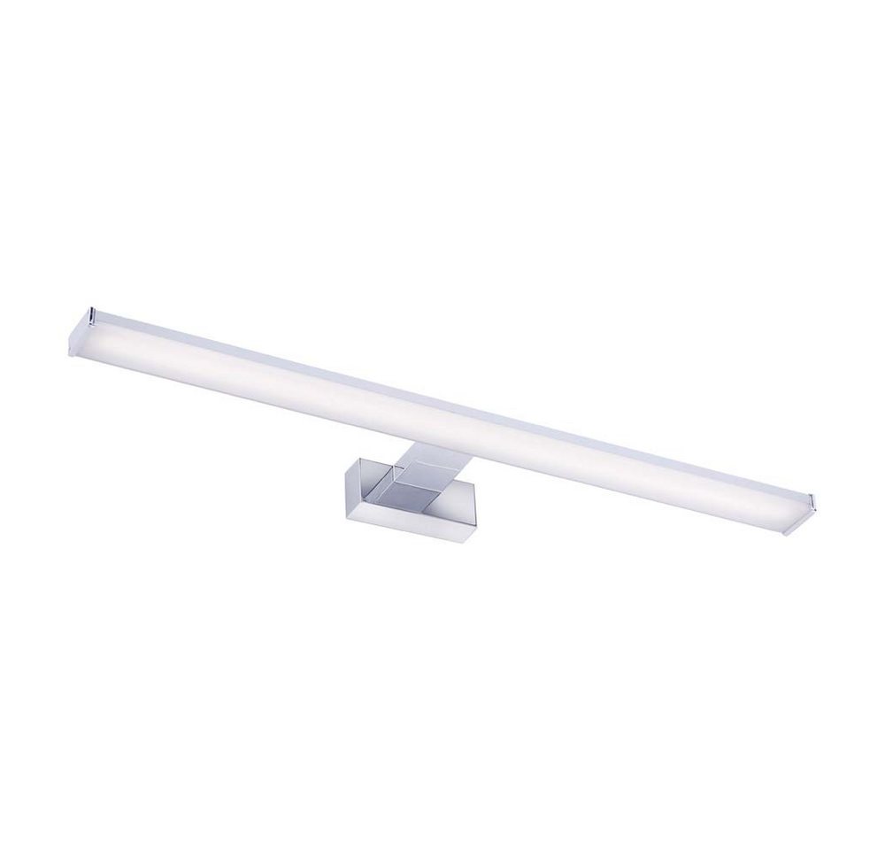 JUST LIGHT LED Wandleuchte, LED-Leuchtmittel fest verbaut, Neutralweiß, Spiegellampe Wandlampe Wandleuchte LED Flurleuchte verchromt von JUST LIGHT