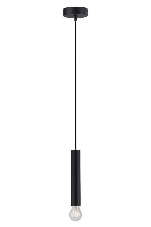JUST LIGHT Pendelleuchte BRUNA, 1-flammig, Schwarz, Metall, H 120 cm, ohne Leuchtmittel, Hängeleuchte, Hängelampe JUST LIGHT Pendelleuchte BRUNA, 1-flammig, Schwarz, Metall, H 120 cm, ohne Leuchtmittel, Hängeleuchte, Hängelampe von JUST LIGHT