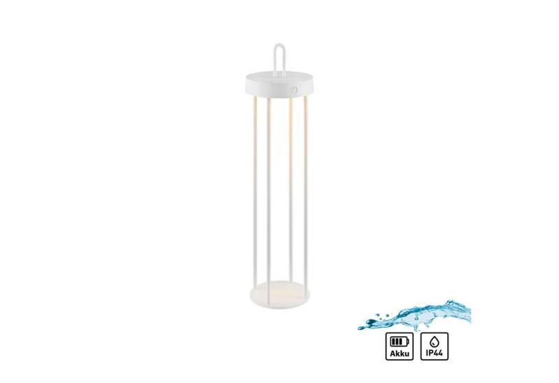 JUST LIGHT Stehlampe ANSELM, Dimmfunktion, LED fest integriert, Warmweiß, Akkuleuchte von JUST LIGHT