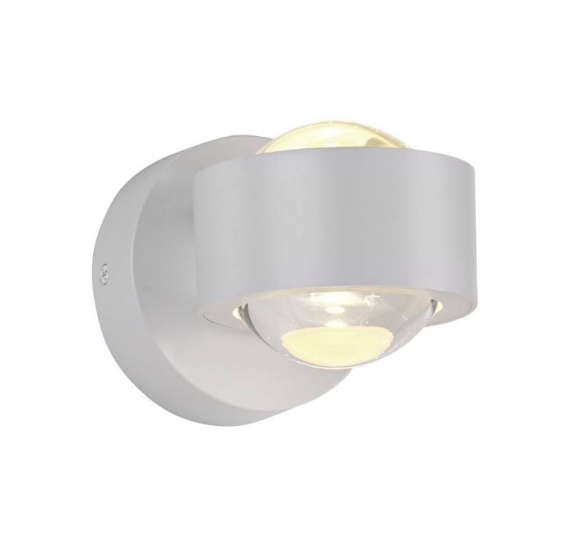 JUST LIGHT Wandleuchte LED Wandlampe Up + Down Akku, dimmbar, 2xLED Board/1W, Wandlampe AKKU USB Up&Down Timer Funktion von JUST LIGHT