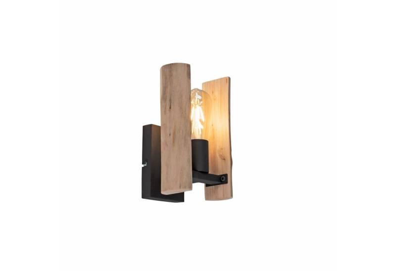 JUST LIGHT Wandleuchte LOG, ohne Leuchtmittel, ExklusiveE27 von JUST LIGHT