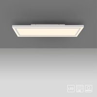 JUST LIGHT.  LED Deckenleuchte BEDGING, separat steuerbar, 3000 Kelvin, rechteckig, Weiß von JUST LIGHT