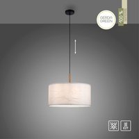 Pendelleuchte GREEN SOFIE, 1x E27/10,00 Watt, Ø44,5 cm, Weiss von JUST LIGHT