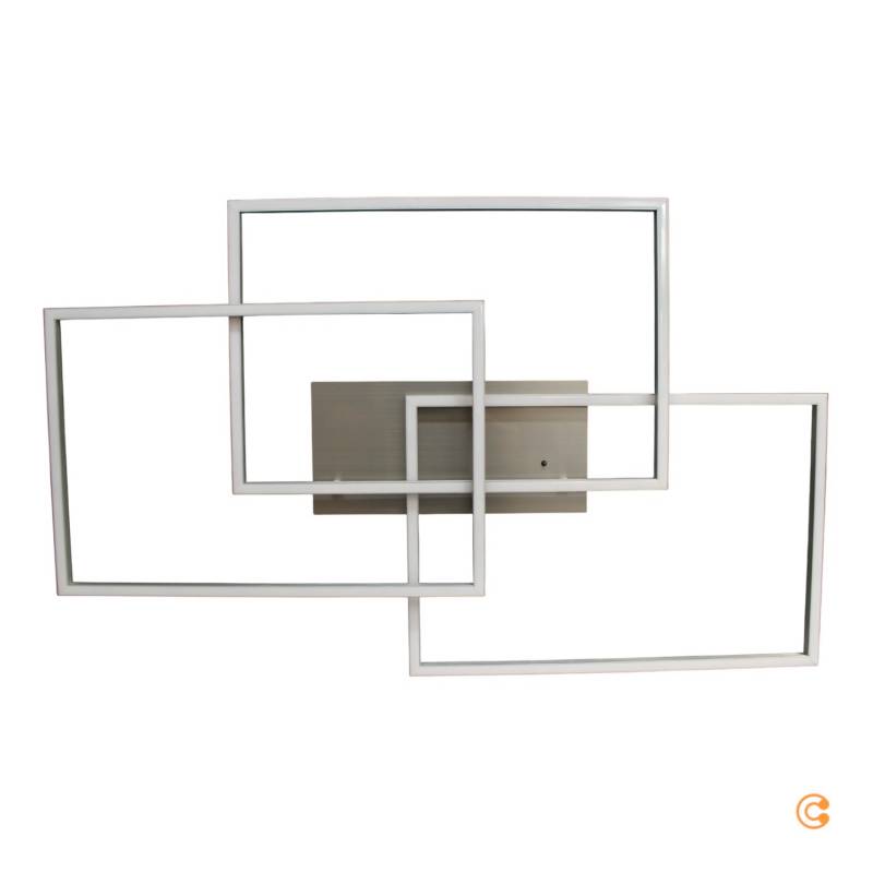 Just Light Led Deckenleuchte Iven Dim Stahl Deckenlampe Lampe Wohnzimmerleuchte B-Ware von JUST LIGHT.