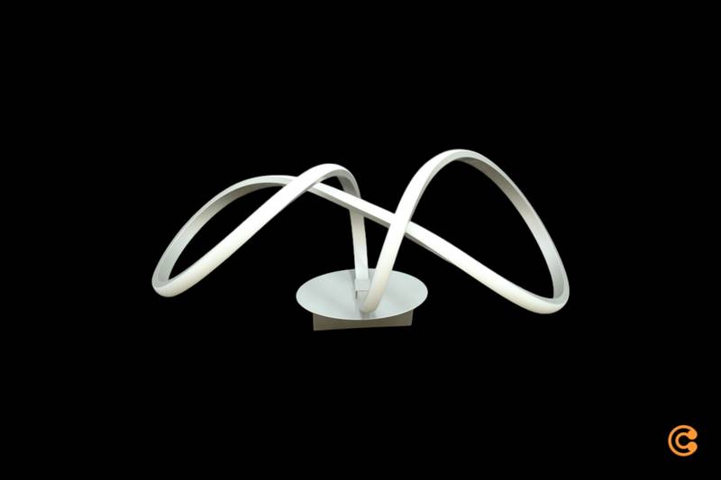 Just Light Led Deckenleuchte Maria Dimmbar Aluminium Deckenlampe Lampe Leuchte B-Ware von JUST LIGHT.