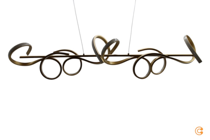 Just Light. Led Pendelleuchte Curls Hängelampe Deckenlampe Led Messing Matt B-Ware Just Light. Led Pendelleuchte Curls Hängelampe Deckenlampe Led Messing Matt B-Ware von JUST LIGHT.