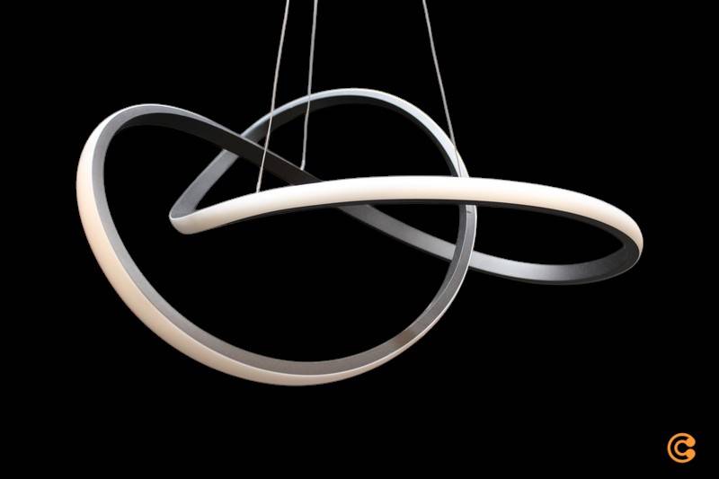 Just Light. Led Pendelleuchte Maria Dimmbar Höhenverstellbar Pendellampe La373 B-Ware von JUST LIGHT.