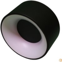Just Light. - neuwertig] Led Leuchte Deckenlampe Tanika Schwarz ø16cm Deckenleuchte Dimmbar B-Ware von JUST LIGHT.