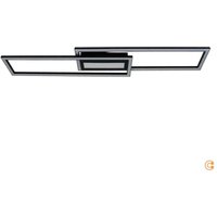 [NEUWERTIG] B-Ware Just Light Asmin Led Deckenleuchte Deckenlampe Lampe Warmweiß 45 W Schwarz/Weiß von JUST LIGHT.