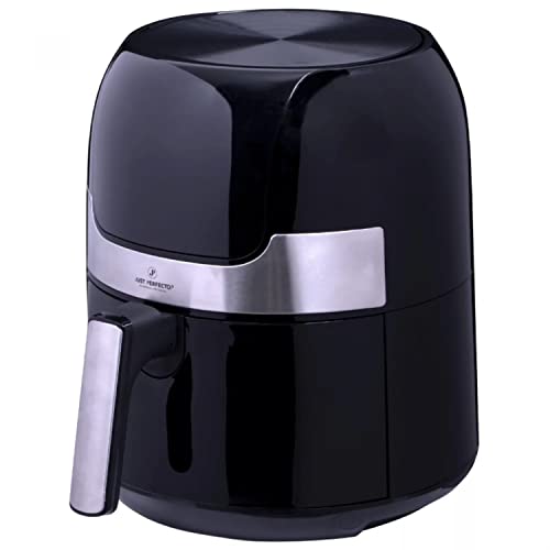 Just Perfecto Airfryer 3.5L - 1400W - LED Touch Screen Hot Air Fryer With Grill Plate - Air Fryer Without Oil - Roasting, Grilling, Baking, Roasting and Frying - 9 Programs Just Perfecto Airfryer 3.5L - 1400W - LED Touch Screen Hot Air Fryer With Grill Plate - Air Fryer Without Oil - Roasting, Grilling, Baking, Roasting and Frying - 9 Programs von JUST PERFECTO HOUSEHOLD APPLIANCES