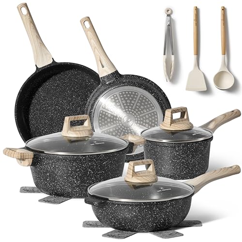 Topfset und Pfannenset Induktion - Pfannenset mit deckel - Pots & Pans sets - Töpfe und Pfannen set ohne ptfe und pfoa - Topf und Pfannenset Aluminium mit Antihaftbeschichtung Induktions töpfe set Topfset und Pfannenset Induktion - Pfannenset mit deckel - Pots & Pans sets - Töpfe und Pfannen set ohne ptfe und pfoa - Topf und Pfannenset Aluminium mit Antihaftbeschichtung Induktions töpfe set von JUST PERFECTO HOUSEHOLD APPLIANCES