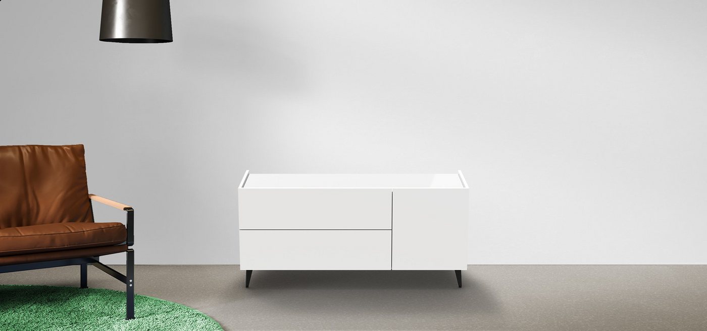 JUST by Spectral Sideboard Just.Charlie JSC1353 (Wandhängend montierbar oder verschiedene Designfüße zur Auswahl) von JUST by Spectral