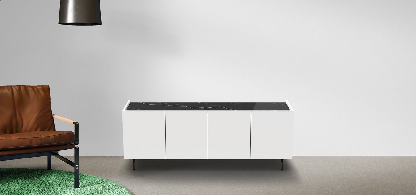 JUST by Spectral Sideboard Just.Charlie JSC1652 (Wandhängend montierbar oder verschiedene Designfüße zur Auswahl) von JUST by Spectral