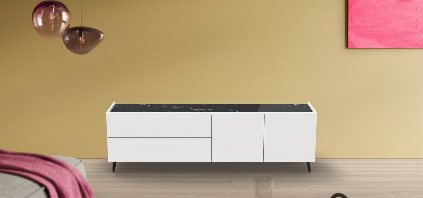 JUST by Spectral Sideboard Just.Charlie JSC1653 (Wandhängend montierbar oder verschiedene Designfüße zur Auswahl) von JUST by Spectral