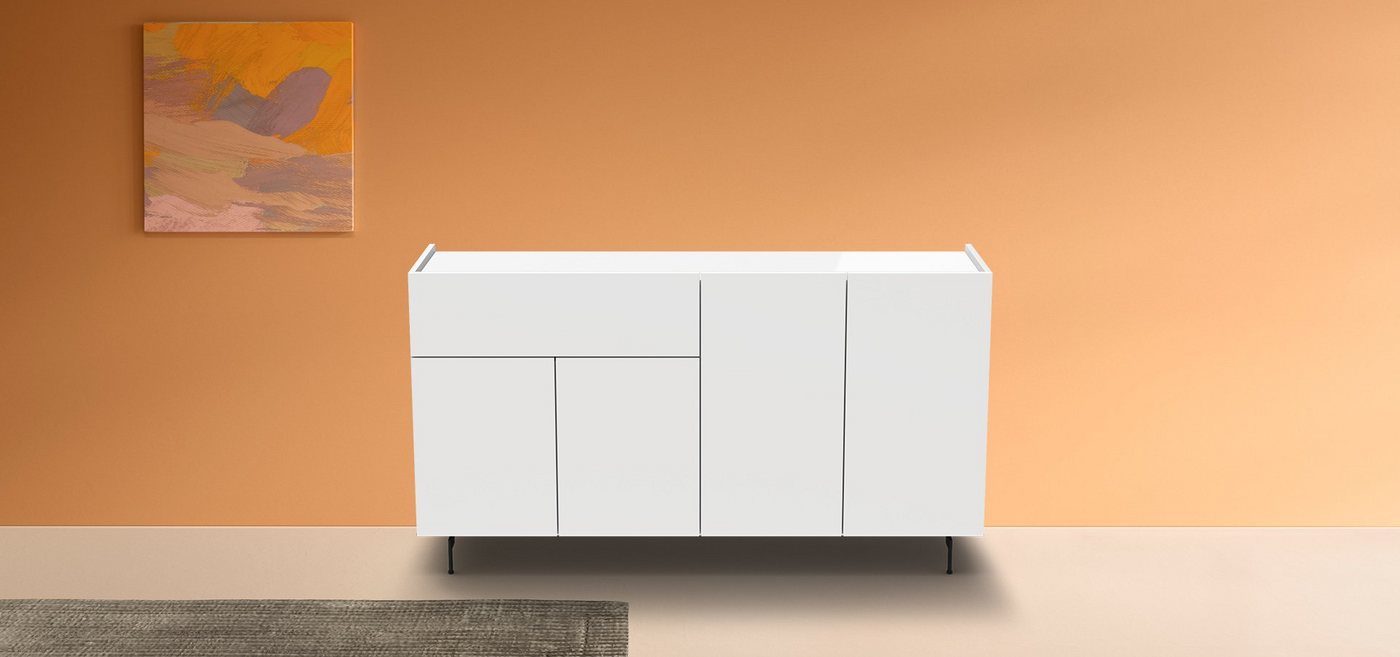 JUST by Spectral Sideboard Just.Charlie JSC1683 (Wandhängend montierbar oder verschiedene Designfüße zur Auswahl) von JUST by Spectral