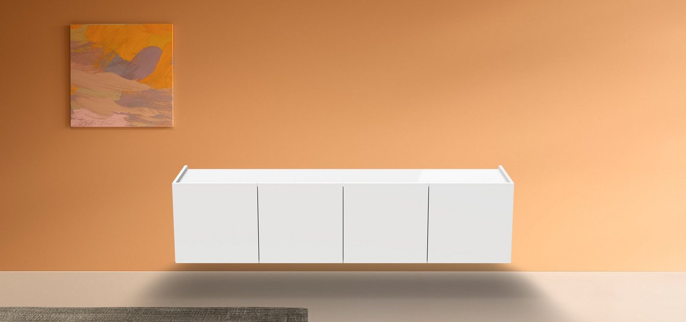 JUST by Spectral Sideboard Just.Charlie JSC2052 (Wandhängend montierbar oder verschiedene Designfüße zur Auswahl) von JUST by Spectral