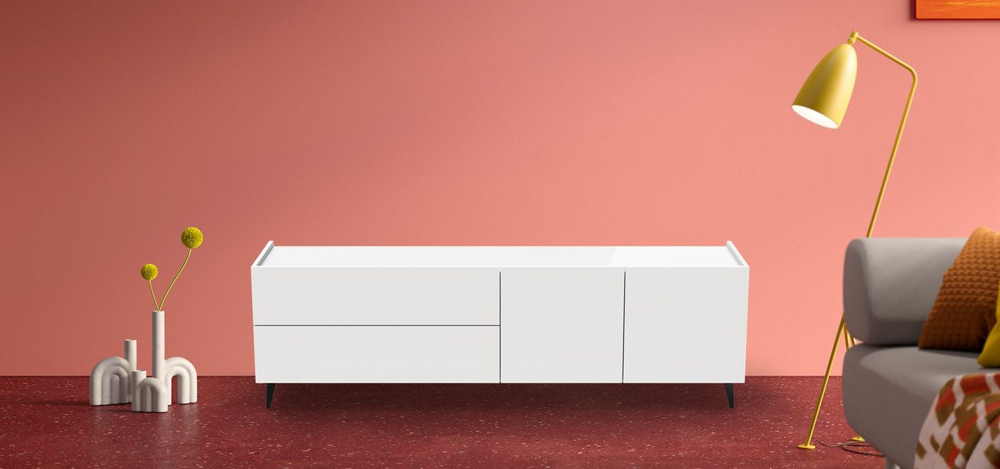 JUST by Spectral Sideboard Just.Charlie JSC2053 (Wandhängend montierbar oder verschiedene Designfüße zur Auswahl) von JUST by Spectral