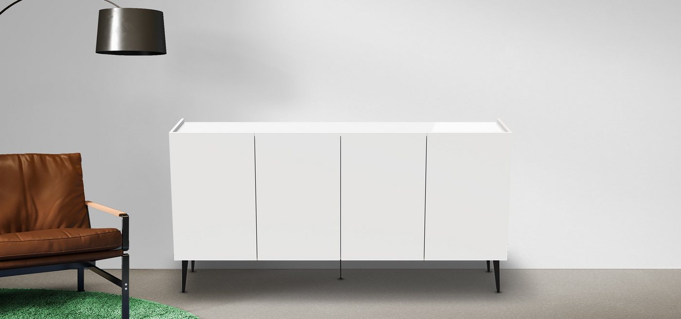 JUST by Spectral Sideboard Just.Charlie JSC2082 (Wandhängend montierbar oder verschiedene Designfüße zur Auswahl) von JUST by Spectral