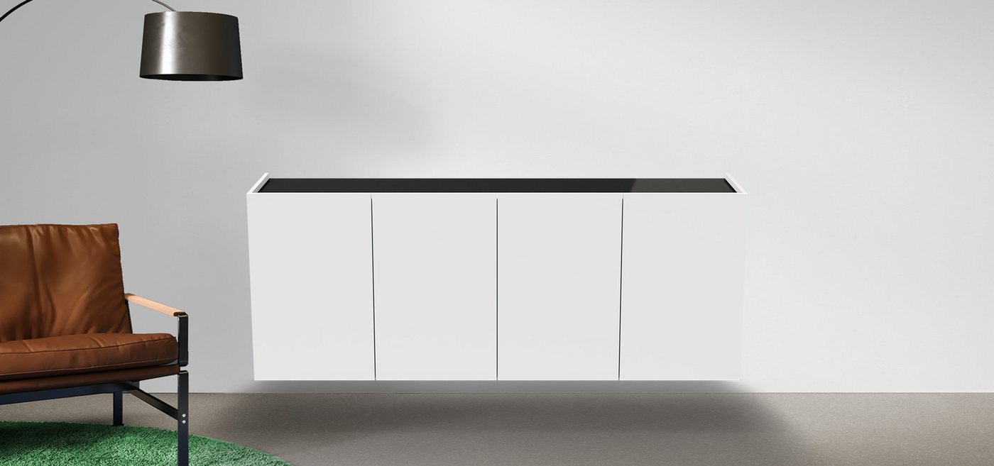 JUST by Spectral Sideboard Just.Charlie JSC2082 (Wandhängend montierbar oder verschiedene Designfüße zur Auswahl) von JUST by Spectral