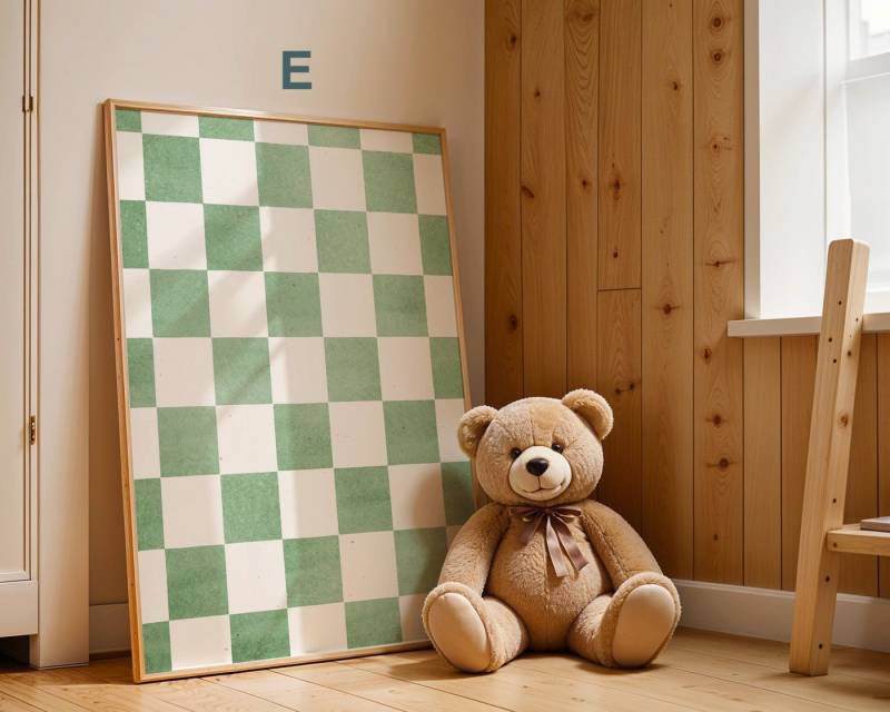 JUSTGOODMOOD Poster Poster Kinderzimmer Bär · Elefant · Fuchs · Katze · Geschenkidee für K, E (1 St), verschiedene Größen wählbar von JUSTGOODMOOD
