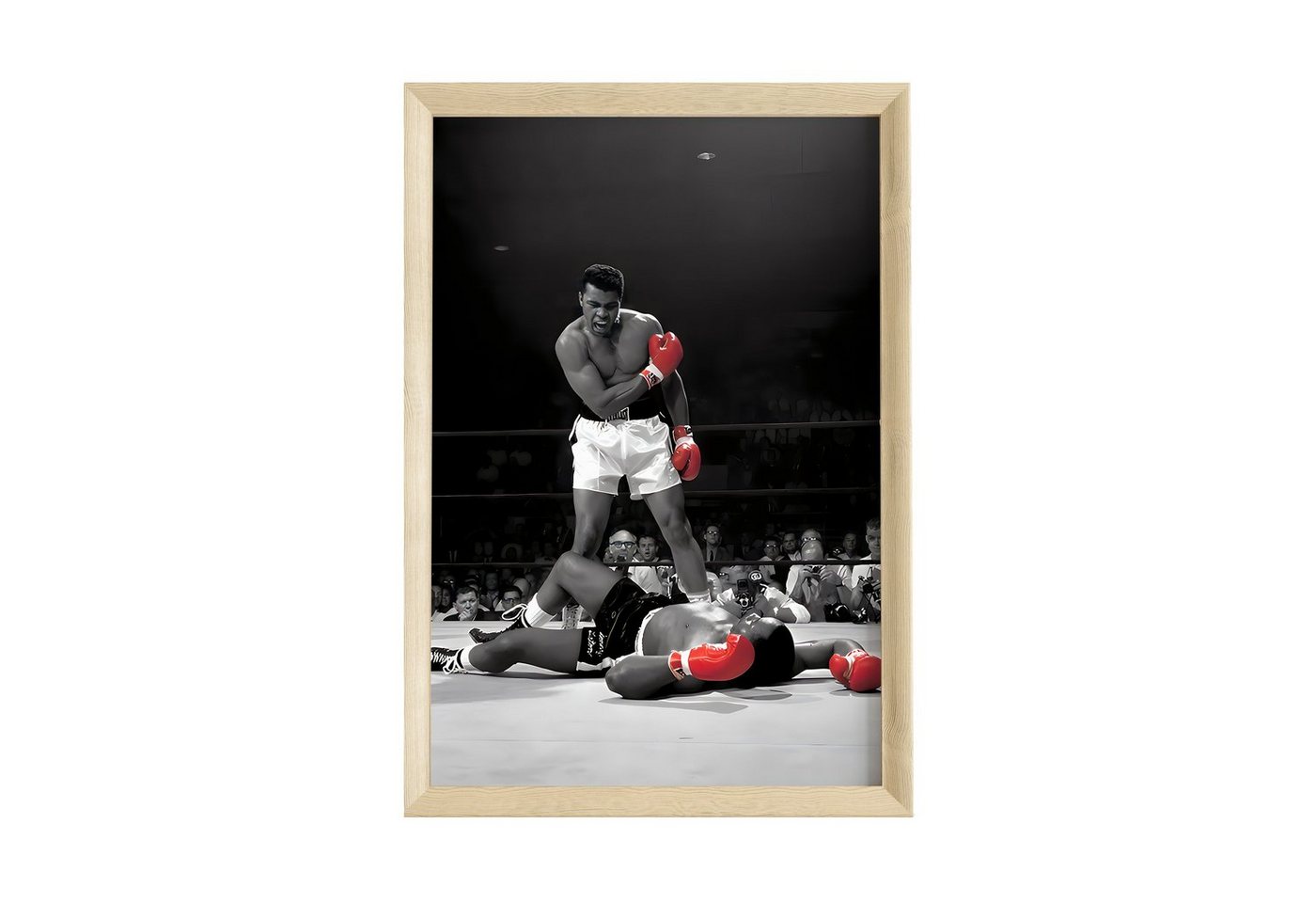 JUSTGOODMOOD Poster Premium ® Muhammad Ali · Boxer · ohne Rahmen von JUSTGOODMOOD