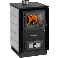 JUSTUS Festbrennstoffherd »Rustico-50 2.0«, schwarz/grau, Speckstein, 7 kW JUSTUS Festbrennstoffherd »Rustico-50 2.0«, schwarz/grau, Speckstein, 7 kW von JUSTUS