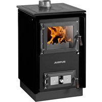JUSTUS Festbrennstoffherd »Rustico-50 2.0«, schwarz, Emaille, 7 kW JUSTUS Festbrennstoffherd »Rustico-50 2.0«, schwarz, Emaille, 7 kW von JUSTUS
